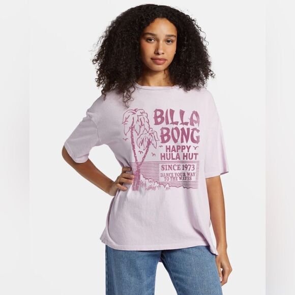 Billabong Slow Down Oversized Graphic Tee - Picture 5 of 6